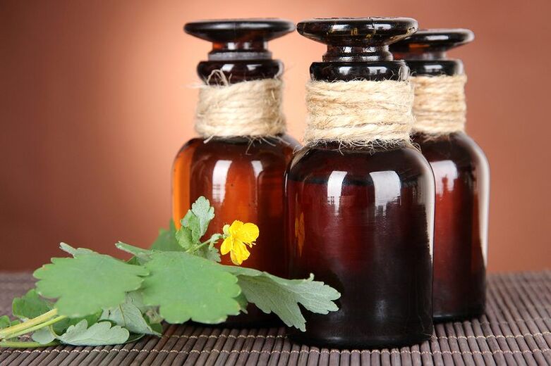 Alcoholic tincture of celandine - a folk remedy for chronic prostatitis