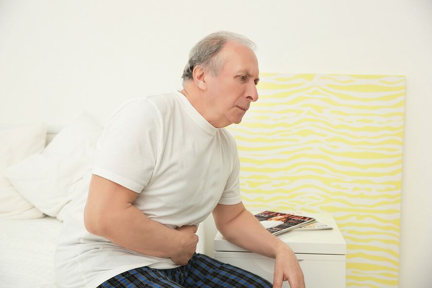 lower abdominal pain with prostatitis